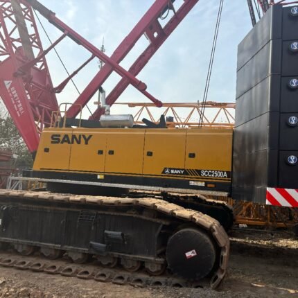 Good Price SANY 250 Ton Second-Hand Crawler Crane For Sale